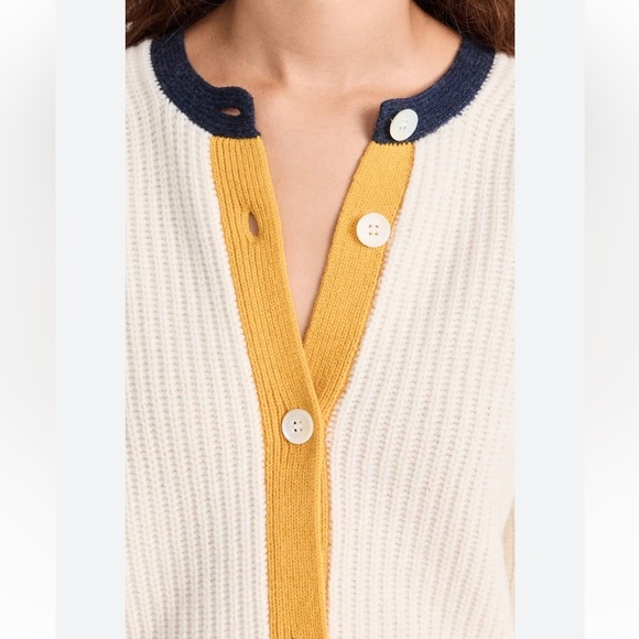 Alex Mill Minnie Cardigan in Extrafine Merino Wool Button Front Cardigan XL - Picture 8 of 15